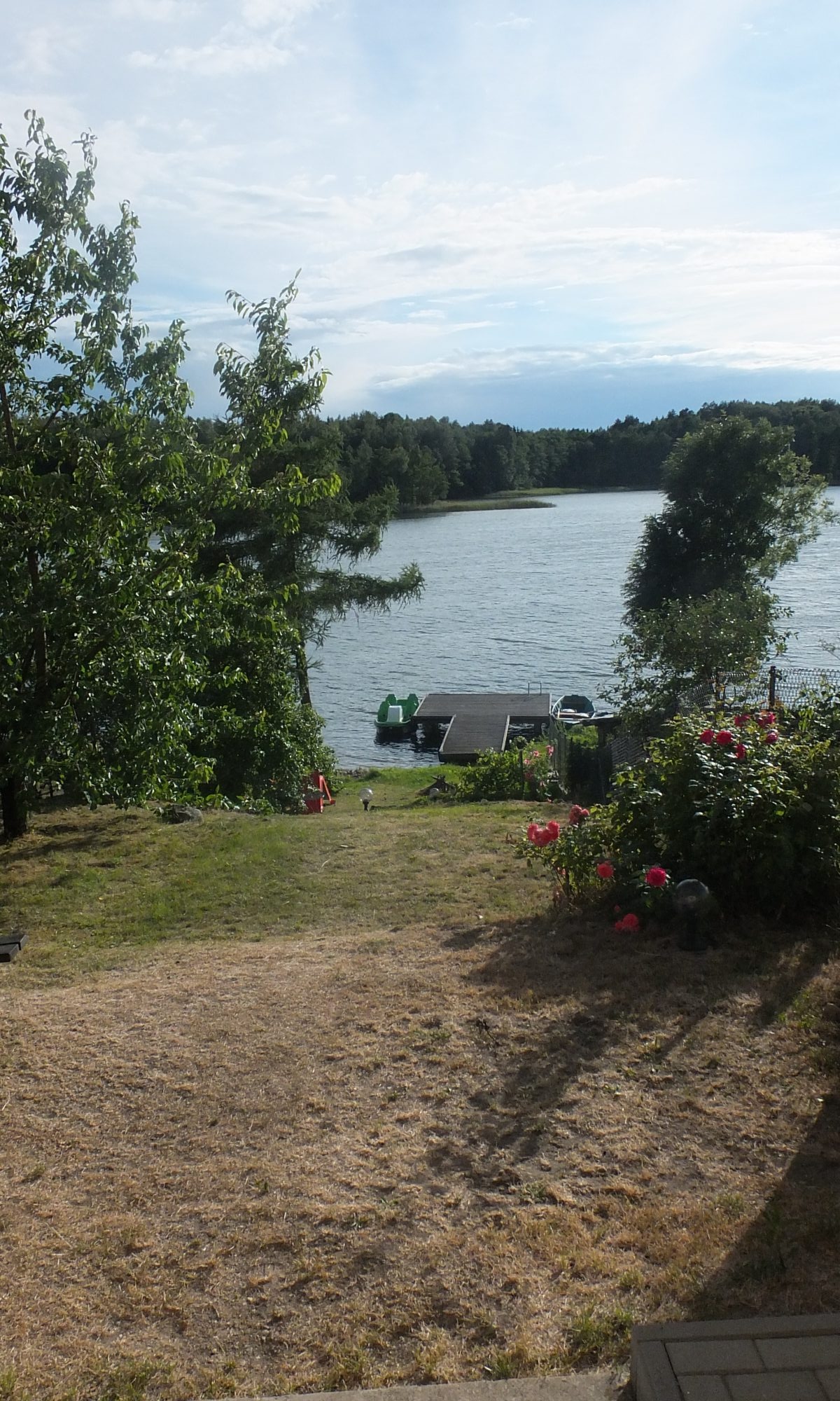Lake view from the garden